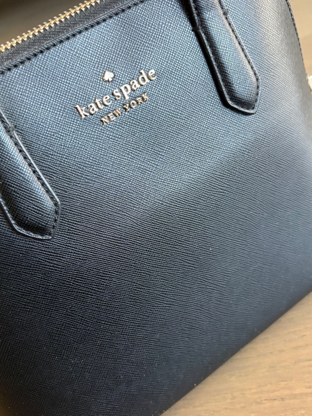 Kate Spade ♠️ Medium Dome Satchel - Black - Picture 7 of 14